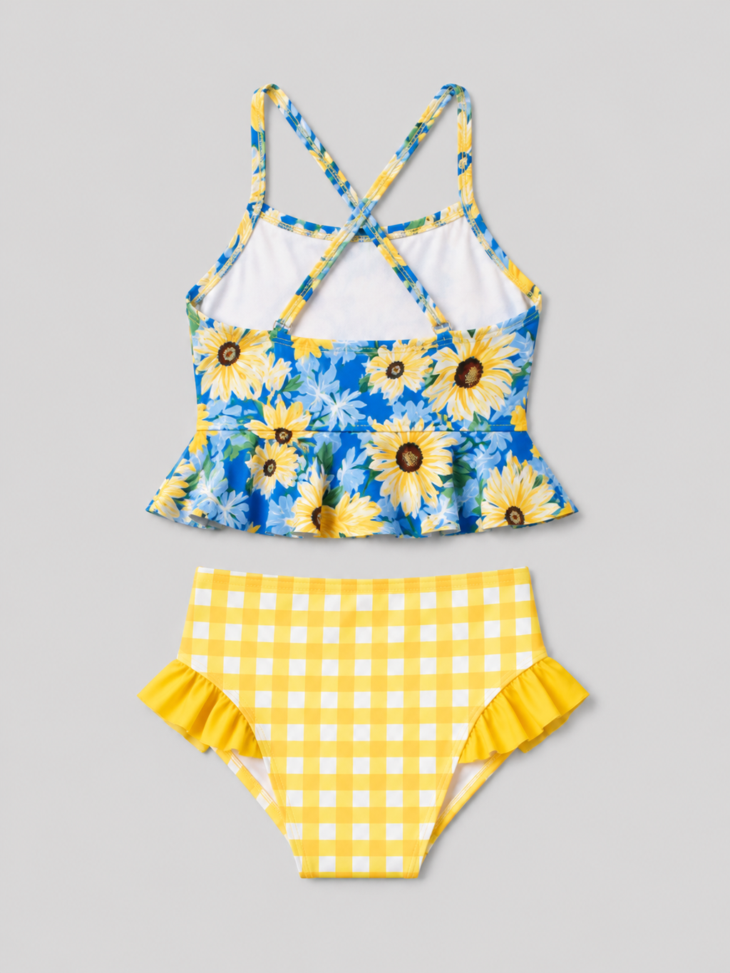 Sunflower Tankini Swimsuit Set