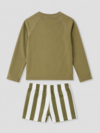 Boys’ Long Sleeve Rash Guard Swim Set