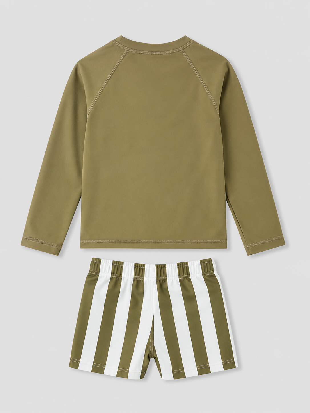 Boys’ Long Sleeve Rash Guard Swim Set